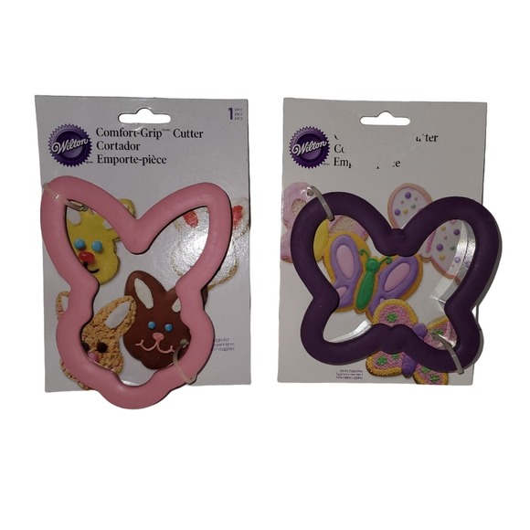 Wilson Comfort Grip Cutter Set Bunny & Butterfly PRICE DROPPED HALF OFF! - Picture 15 of 15